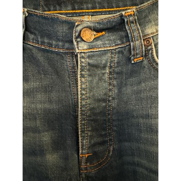 Nudie Men’s "Dude Dan" Button-Fly Jeans Size 26 × 30 – Tapered Denim - Picture 5 of 8